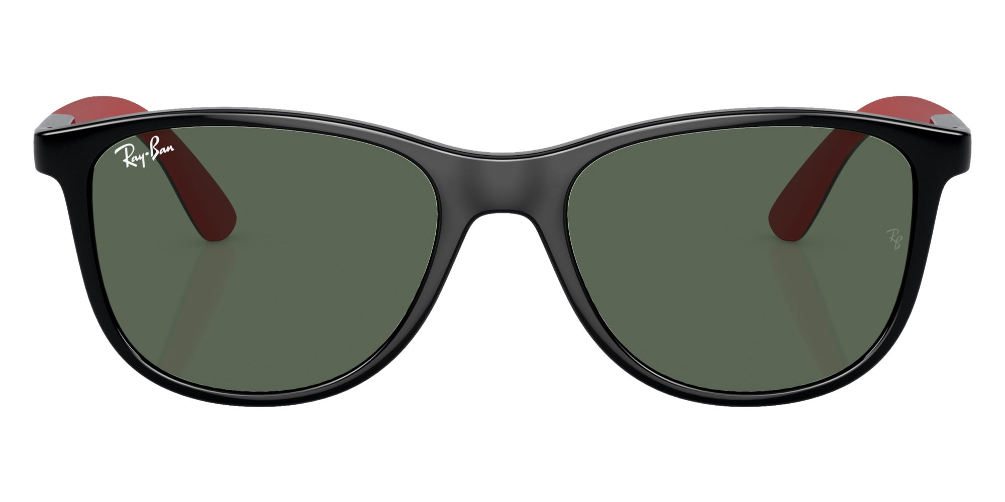 Ray-Ban® RJ9077SF RJ9077SF 713171 49 Sunglasses - Black On Red