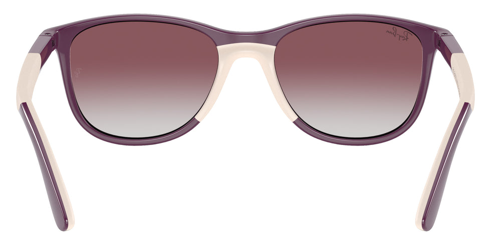 Ray-Ban® RJ9077SF RJ9077SF 71348G 49 Sunglasses - Purple On Beige