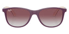 Ray-Ban® RJ9077SF RJ9077SF 71348G 49 Sunglasses - Purple On Beige