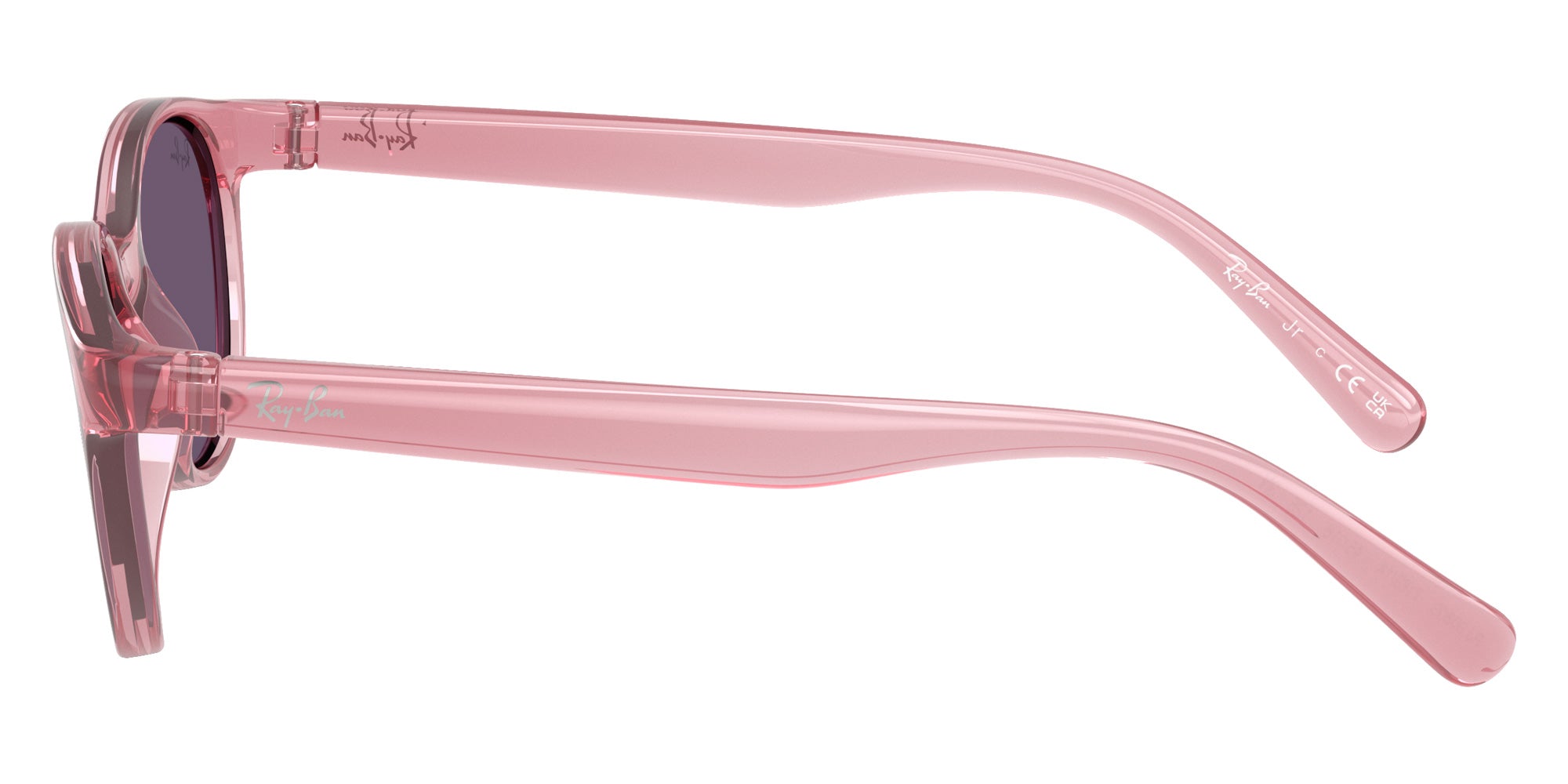 Ray-Ban® RJ9080S RJ9080S 71691A 45 Sunglasses - Transparent Pink
