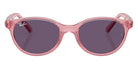 Ray-Ban® RJ9080S RJ9080S 71691A 45 Sunglasses - Transparent Pink