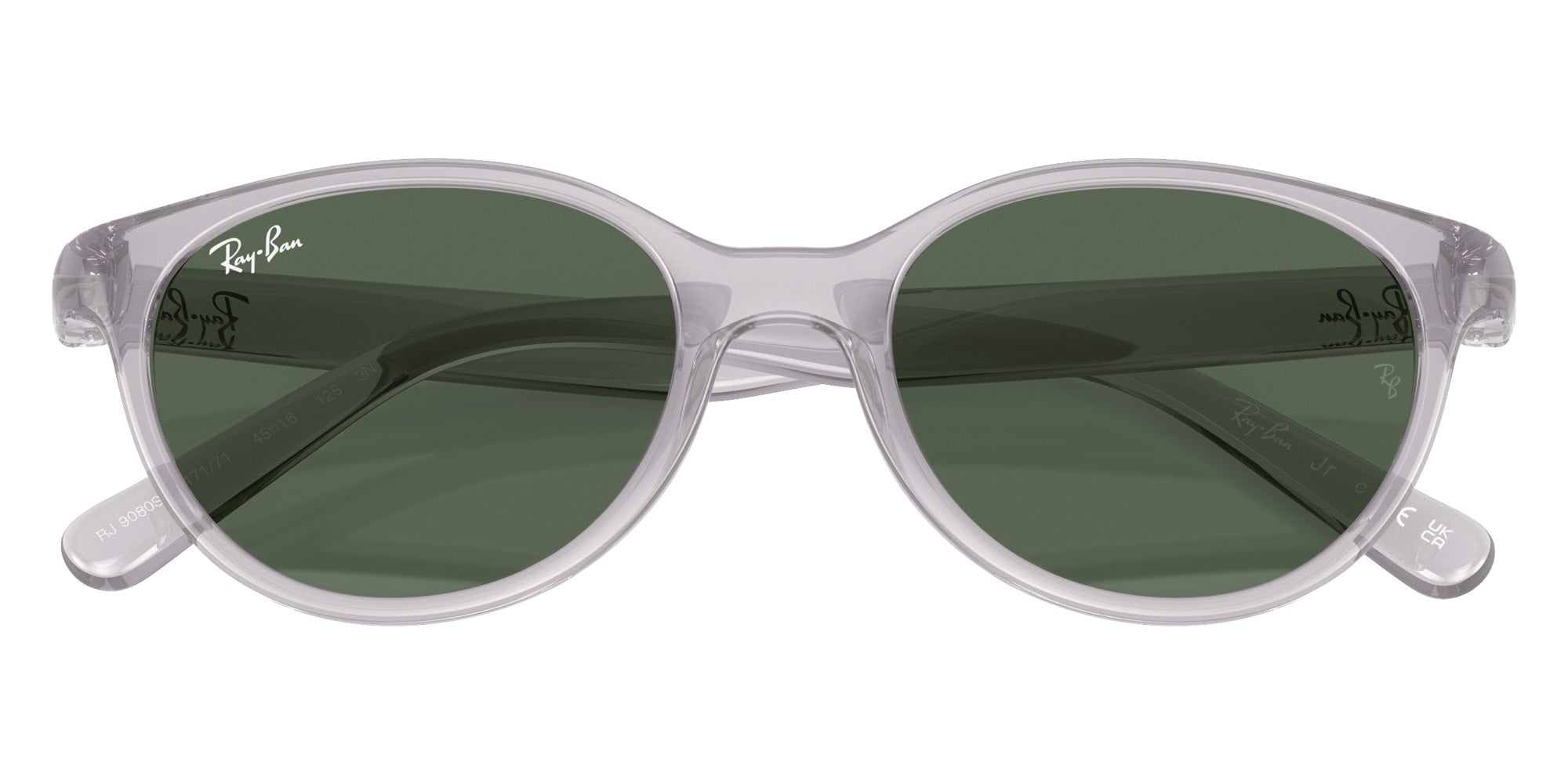 Ray-Ban® RJ9080S RJ9080S 717171 45 Sunglasses - Transparent Gray