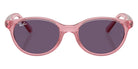 Ray-Ban® RJ9080SF RJ9080SF 71691A 47 Sunglasses - Transparent Pink