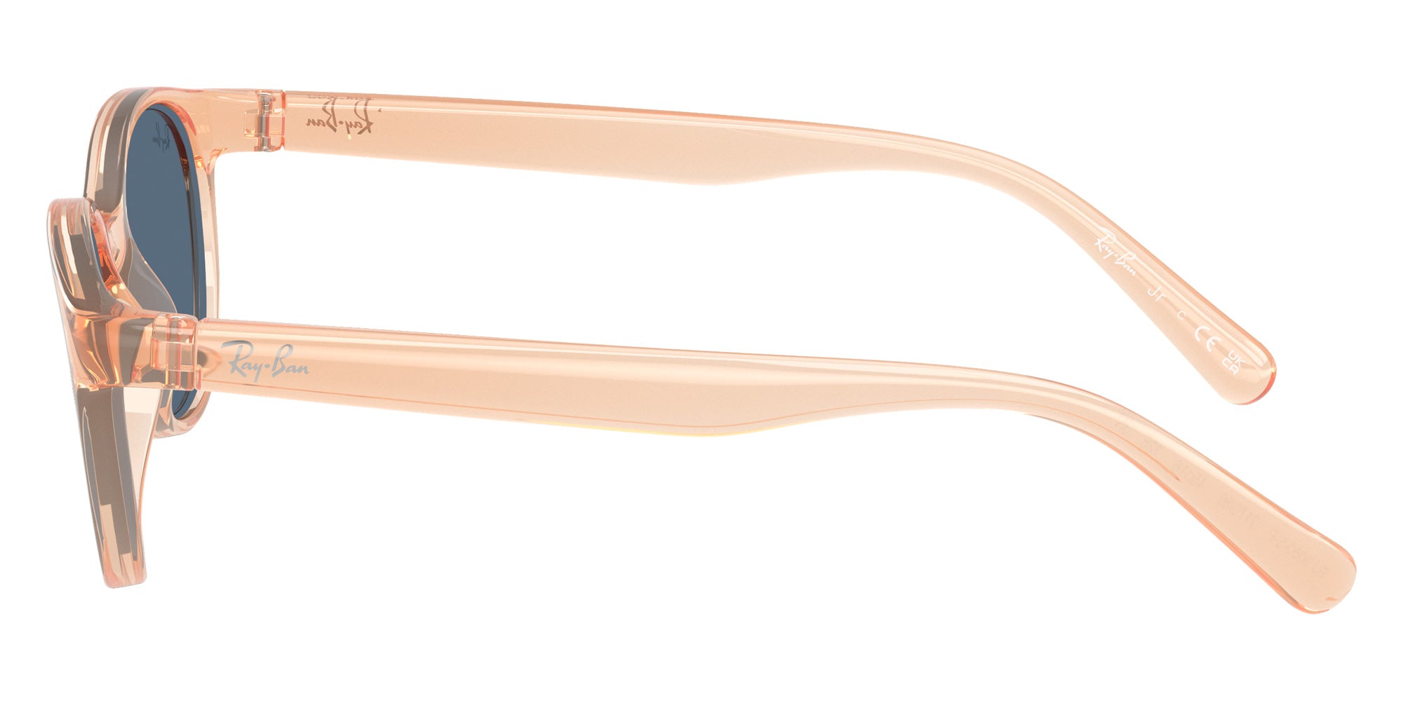 Ray-Ban® RJ9080SF RJ9080SF 717080 47 Sunglasses - Transparent Orange