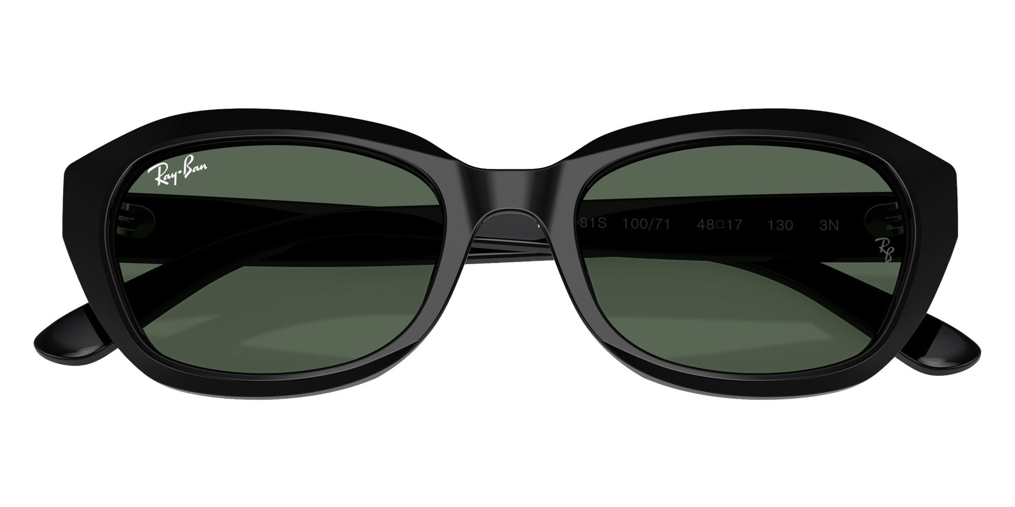 Ray-Ban® RJ9081S RJ9081S 100/71 48 Sunglasses - Black