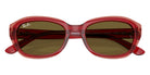 Ray-Ban® RJ9081S RJ9081S 715473 48 Sunglasses - Top Red/Orange/Light Purple