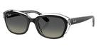 Ray-Ban® RJ9081S RJ9081S 715811 48 Sunglasses - Black On Transparent