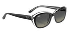 Ray-Ban® RJ9081S RJ9081S 715811 48 Sunglasses - Black On Transparent