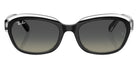 Ray-Ban® RJ9081S RJ9081S 715811 48 Sunglasses - Black On Transparent