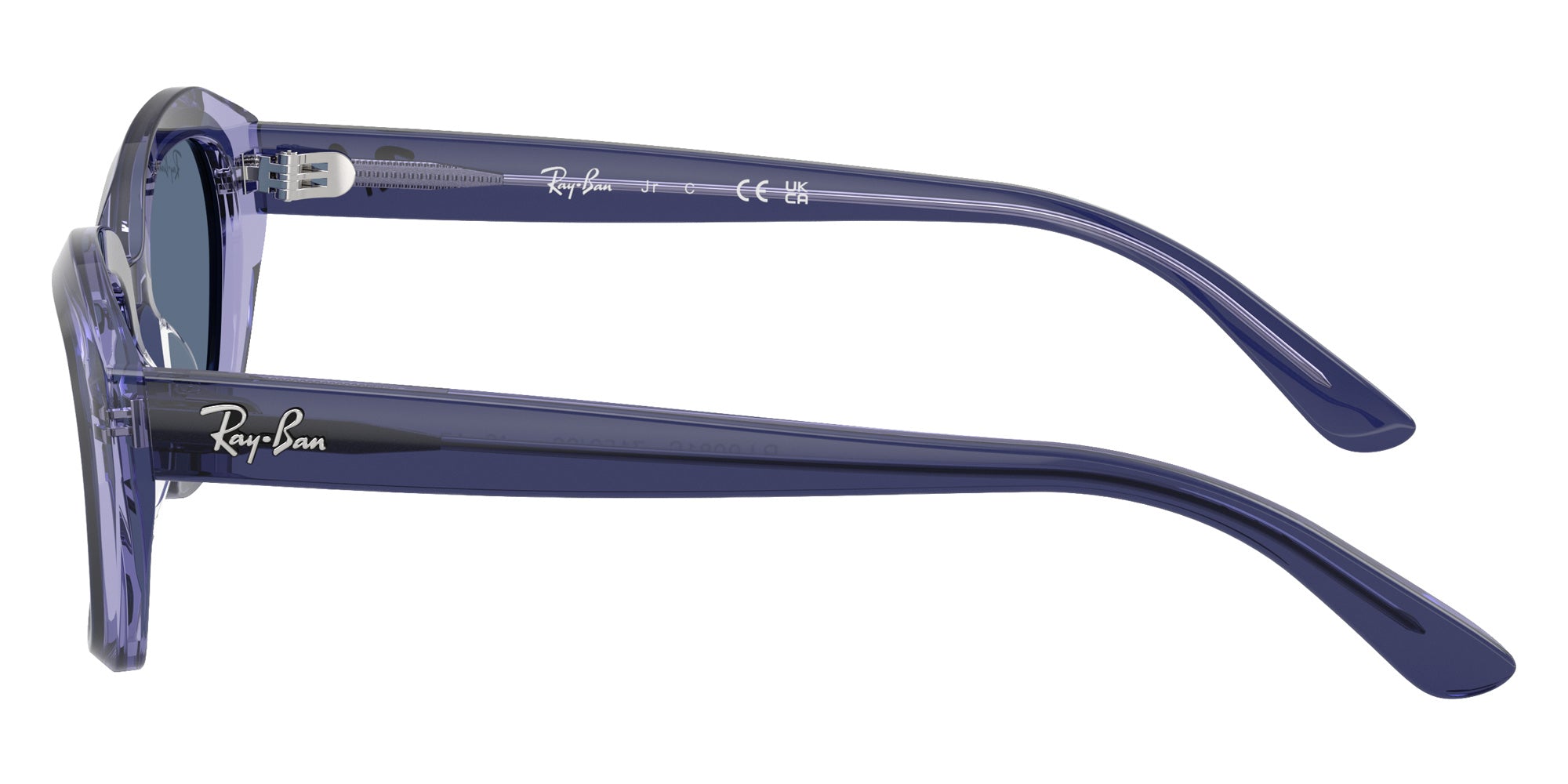 Ray-Ban® RJ9081S RJ9081S 715980 48 Sunglasses - Top Violet On Transparent Violet