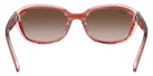 Ray-Ban® RJ9081S RJ9081S 717313 48 Sunglasses - Striped Pink On Transparent Pink