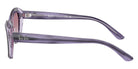 Ray-Ban® RJ9081S RJ9081S 71748G 48 Sunglasses - Striped Violet On Transparent Violet