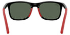 Ray-Ban® RJ9084S RJ9084S 713171 47 Sunglasses - Black On Rubber Red
