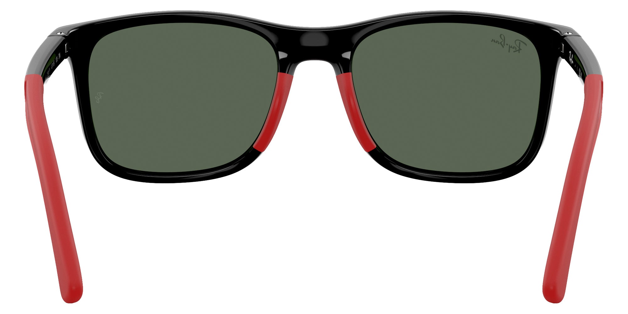 Ray-Ban® RJ9084S RJ9084S 713171 47 Sunglasses - Black On Rubber Red