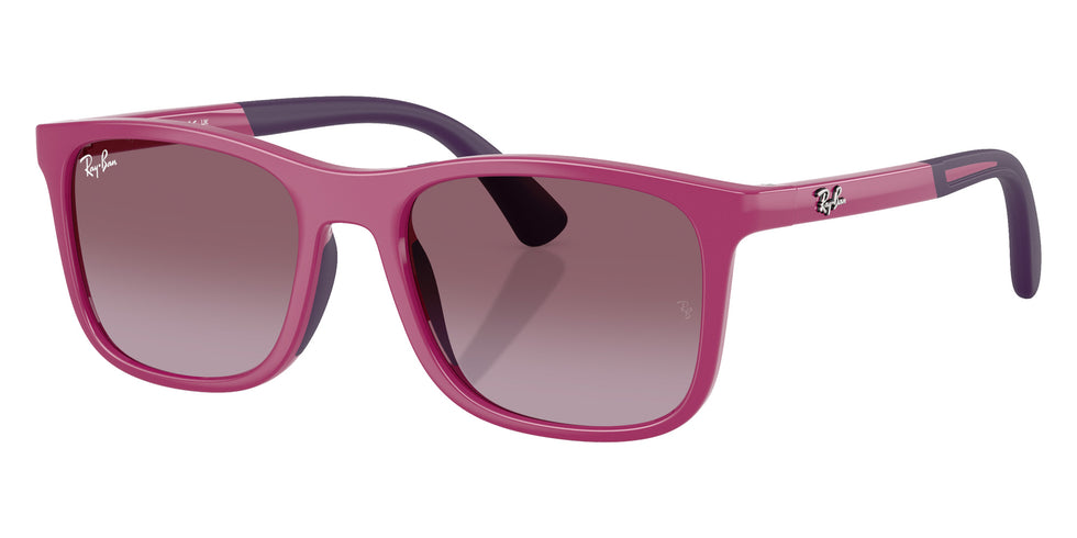 Ray-Ban® RJ9084S RJ9084S 71498H 47 Sunglasses - Fucsia On Rubber Violet