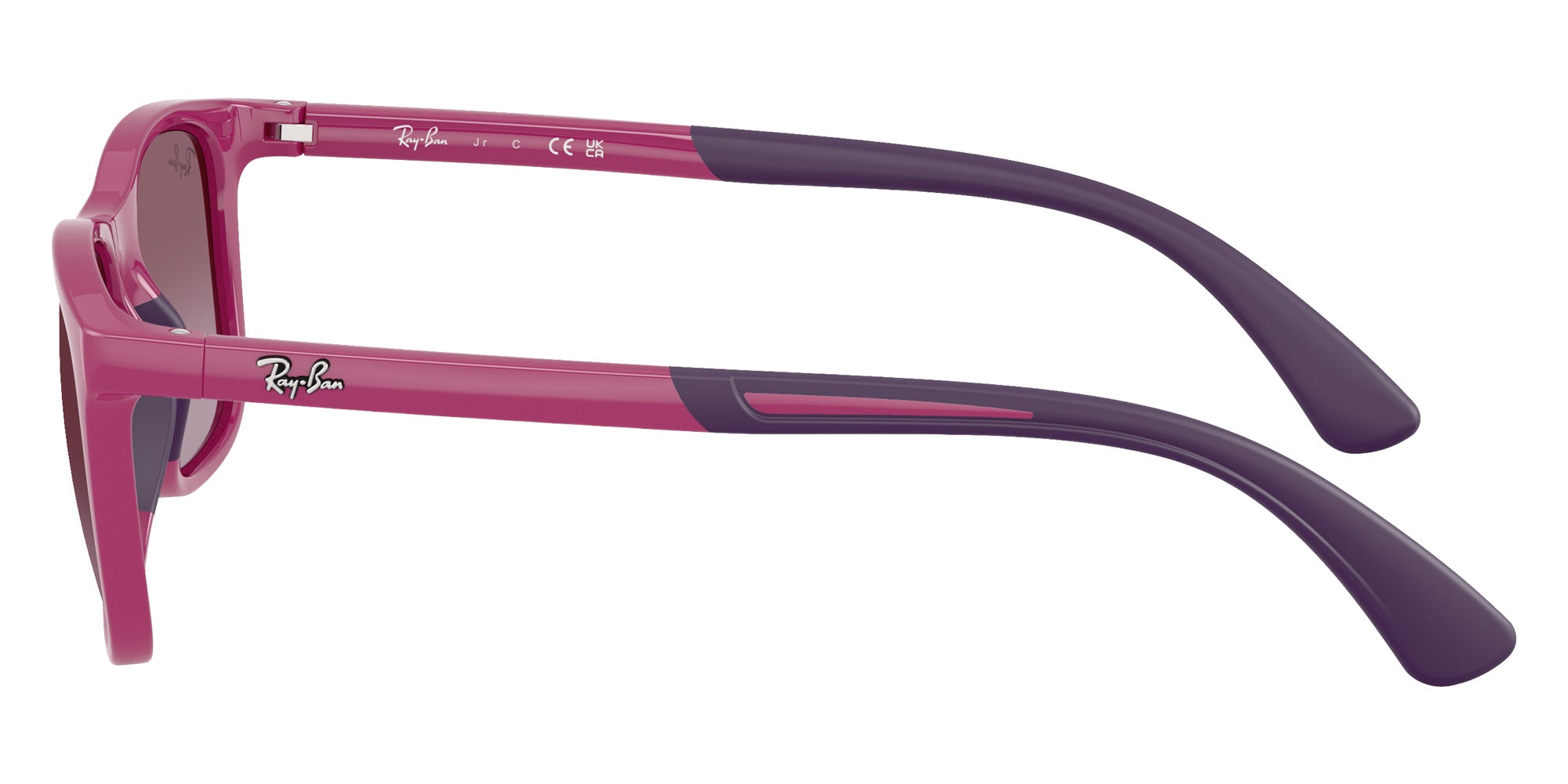 Ray-Ban® RJ9084S RJ9084S 71498H 47 Sunglasses - Fucsia On Rubber Violet
