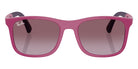 Ray-Ban® RJ9084S RJ9084S 71498H 47 Sunglasses - Fucsia On Rubber Violet
