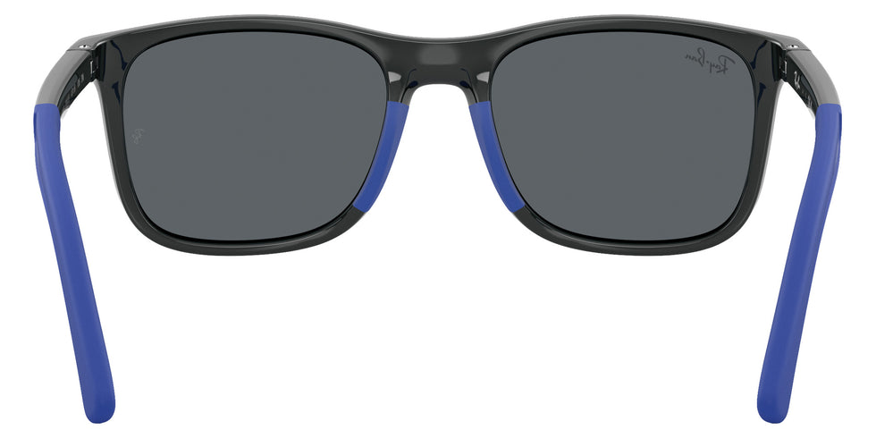 Ray-Ban® RJ9084S RJ9084S 715155 47 Sunglasses - Gray On Rubber Blue