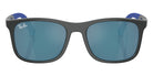 Ray-Ban® RJ9084S RJ9084S 715155 47 Sunglasses - Gray On Rubber Blue