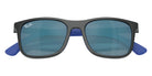 Ray-Ban® RJ9084S RJ9084S 715155 47 Sunglasses - Gray On Rubber Blue