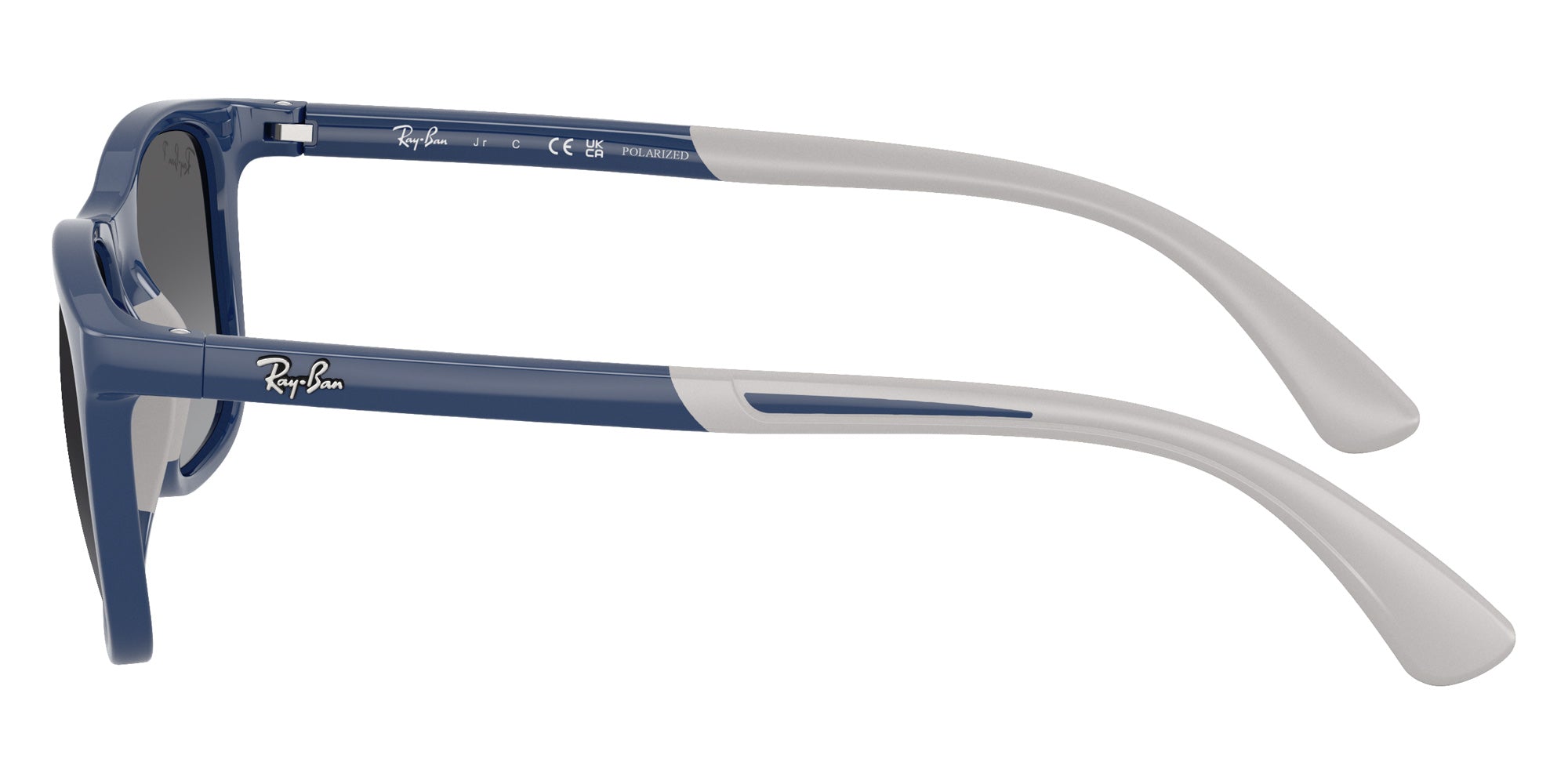 Ray-Ban® RJ9084S RJ9084S 7187T3 47 Sunglasses - Blue On Rubber Gray