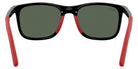 Ray-Ban® RJ9084SF RJ9084SF 713171 47 Sunglasses - Black On Rubber Red