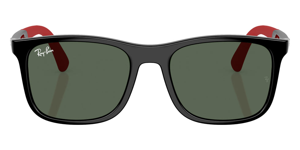 Ray-Ban® RJ9084SF RJ9084SF 713171 47 Sunglasses - Black On Rubber Red