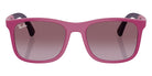 Ray-Ban® RJ9084SF RJ9084SF 71498H 47 Sunglasses - Fucsia On Rubber Violet
