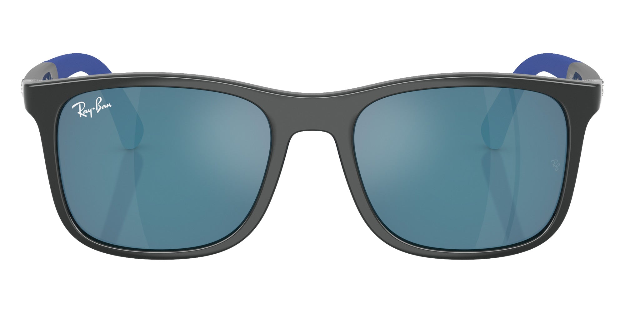 Ray-Ban® RJ9084SF RJ9084SF 715155 47 Sunglasses - Gray On Rubber Blue