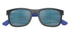 Ray-Ban® RJ9084SF RJ9084SF 715155 47 Sunglasses - Gray On Rubber Blue