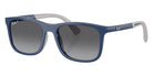 Ray-Ban® RJ9084SF RJ9084SF 7187T3 47 Sunglasses - Blue On Rubber Gray