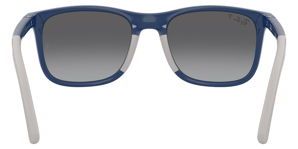 Ray-Ban® RJ9084SF RJ9084SF 7187T3 47 Sunglasses - Blue On Rubber Gray