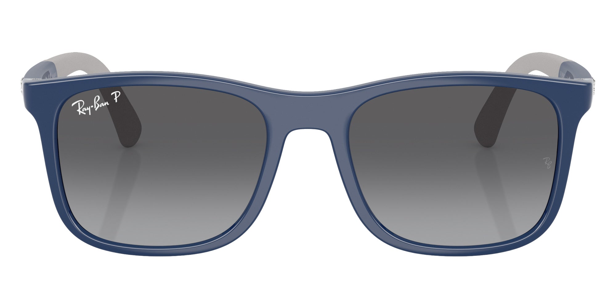 Ray-Ban® RJ9084SF RJ9084SF 7187T3 47 Sunglasses - Blue On Rubber Gray