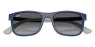 Ray-Ban® RJ9084SF RJ9084SF 7187T3 47 Sunglasses - Blue On Rubber Gray