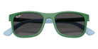 Ray-Ban® RJ9084SF RJ9084SF 718887 47 Sunglasses - Green On Rubber Light Blue