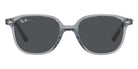 Ray-Ban® Junior Leonard RJ9093S RJ9093S 711087 45 - Transparent Blue with Dark Gray lenses Sunglasses