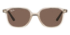 Ray-Ban® Junior Leonard RJ9093S RJ9093S 711173 45 - Trasnparent Brown with Dark Brown lenses Sunglasses