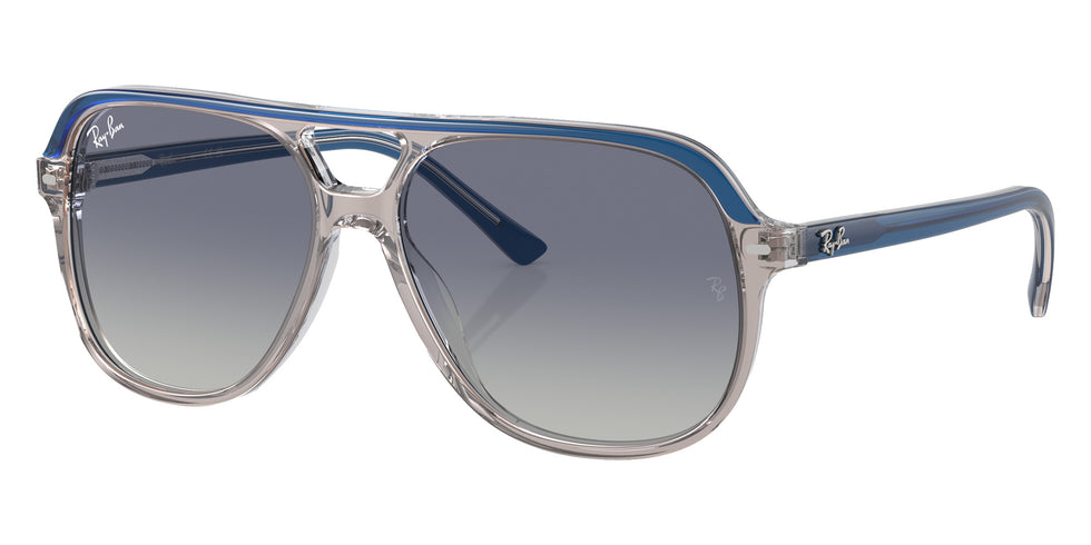 Ray-Ban® RJ9096S RJ9096S 71554L 52 Sunglasses - Top Dark Blue/Brown/Light Gray