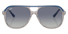Ray-Ban® RJ9096S RJ9096S 71554L 52 Sunglasses - Top Dark Blue/Brown/Light Gray