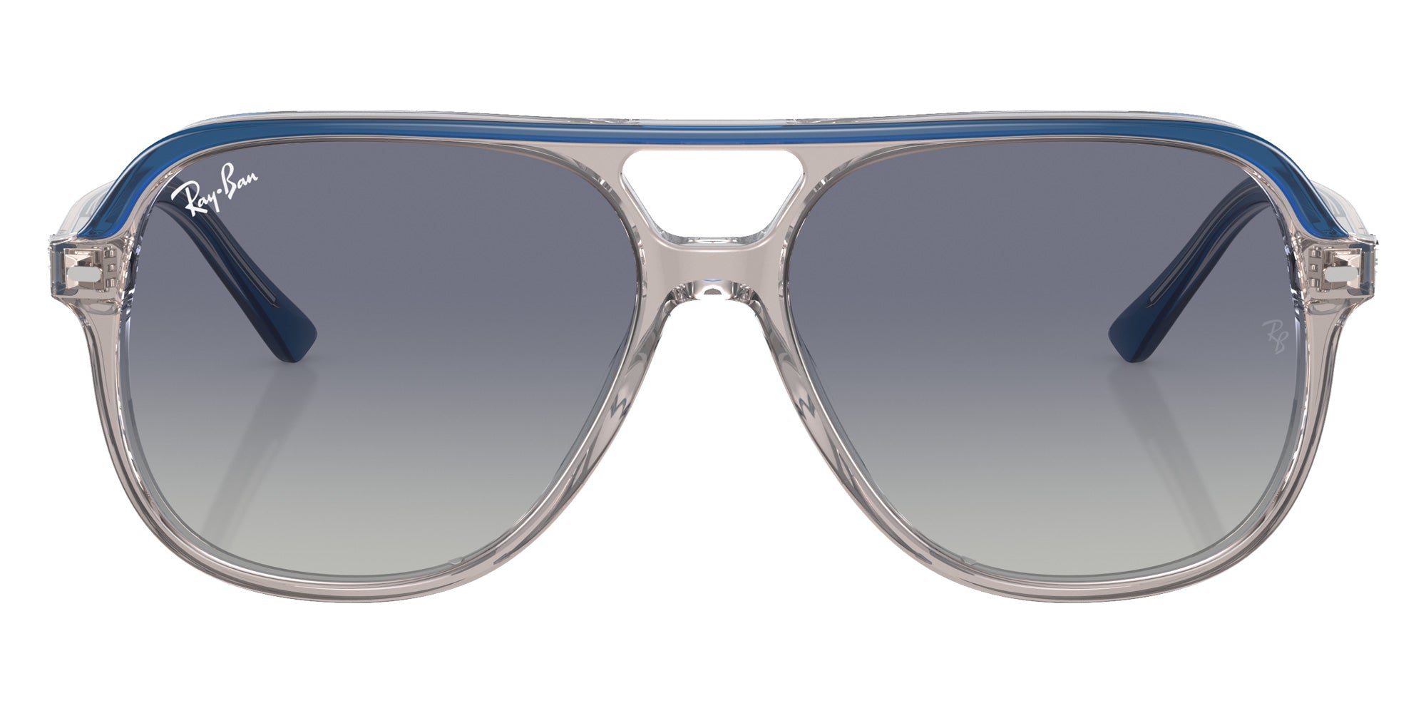 Ray-Ban® RJ9096S RJ9096S 71554L 52 Sunglasses - Top Dark Blue/Brown/Light Gray
