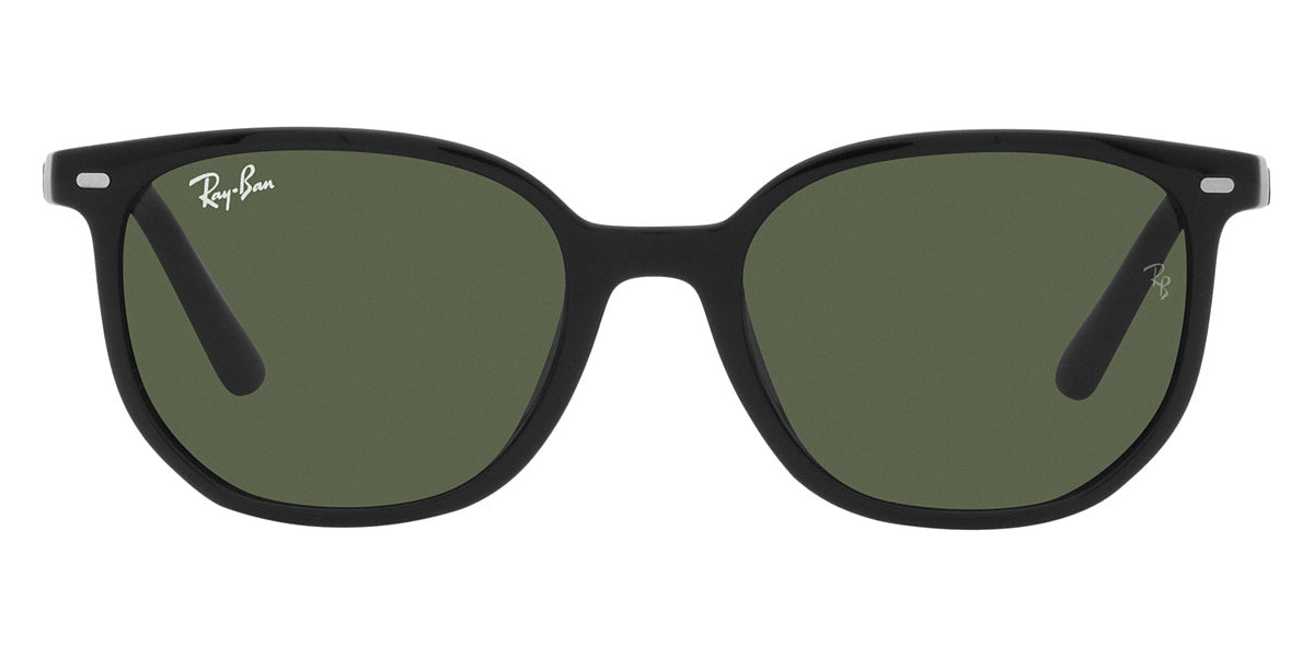 Ray-Ban® Junior Elliot RJ9097S RJ9097S 100/71 46 - Black with Dark Green lenses Sunglasses