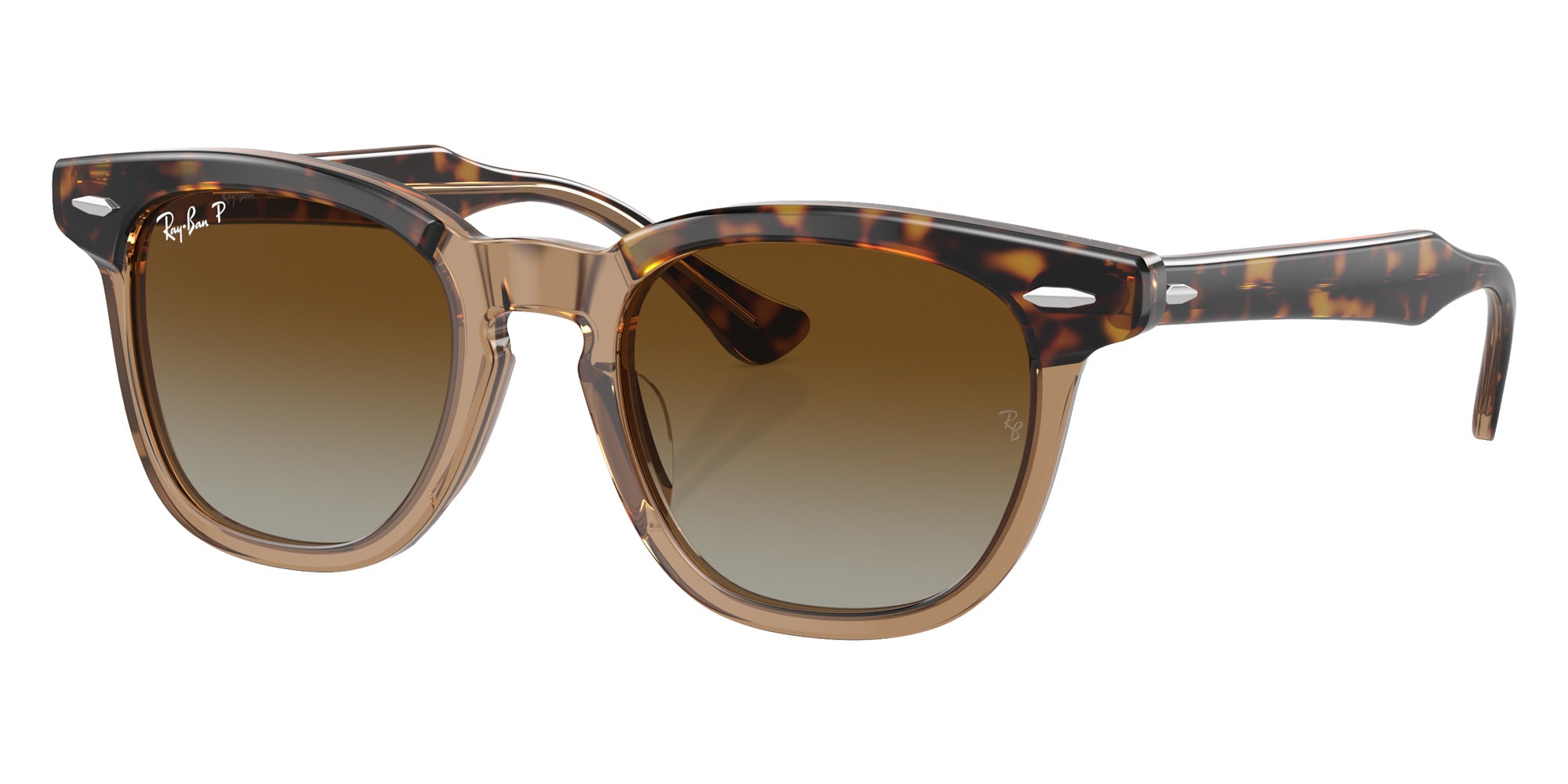 Ray-Ban® RJ9098S RJ9098S 7152T5 45 Sunglasses - Havana On Transparent