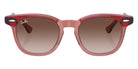 Ray-Ban® RJ9098S RJ9098S 715413 45 Sunglasses - Top Red/Orange/Light Purple