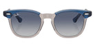 Ray-Ban® RJ9098S RJ9098S 71554L 45 Sunglasses - Top Dark Blue/Brown/Light Gray
