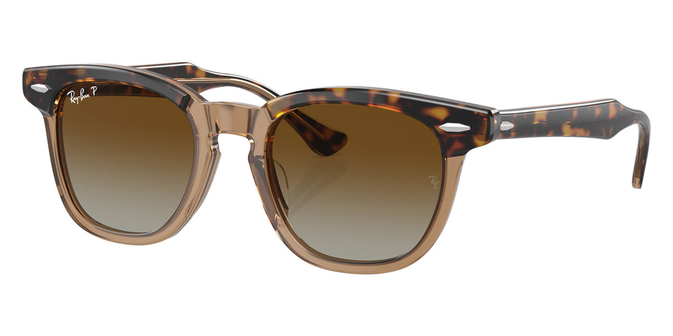 Ray-Ban® RJ9098SF RJ9098SF 7152T5 47 Sunglasses - Havana On Transparent