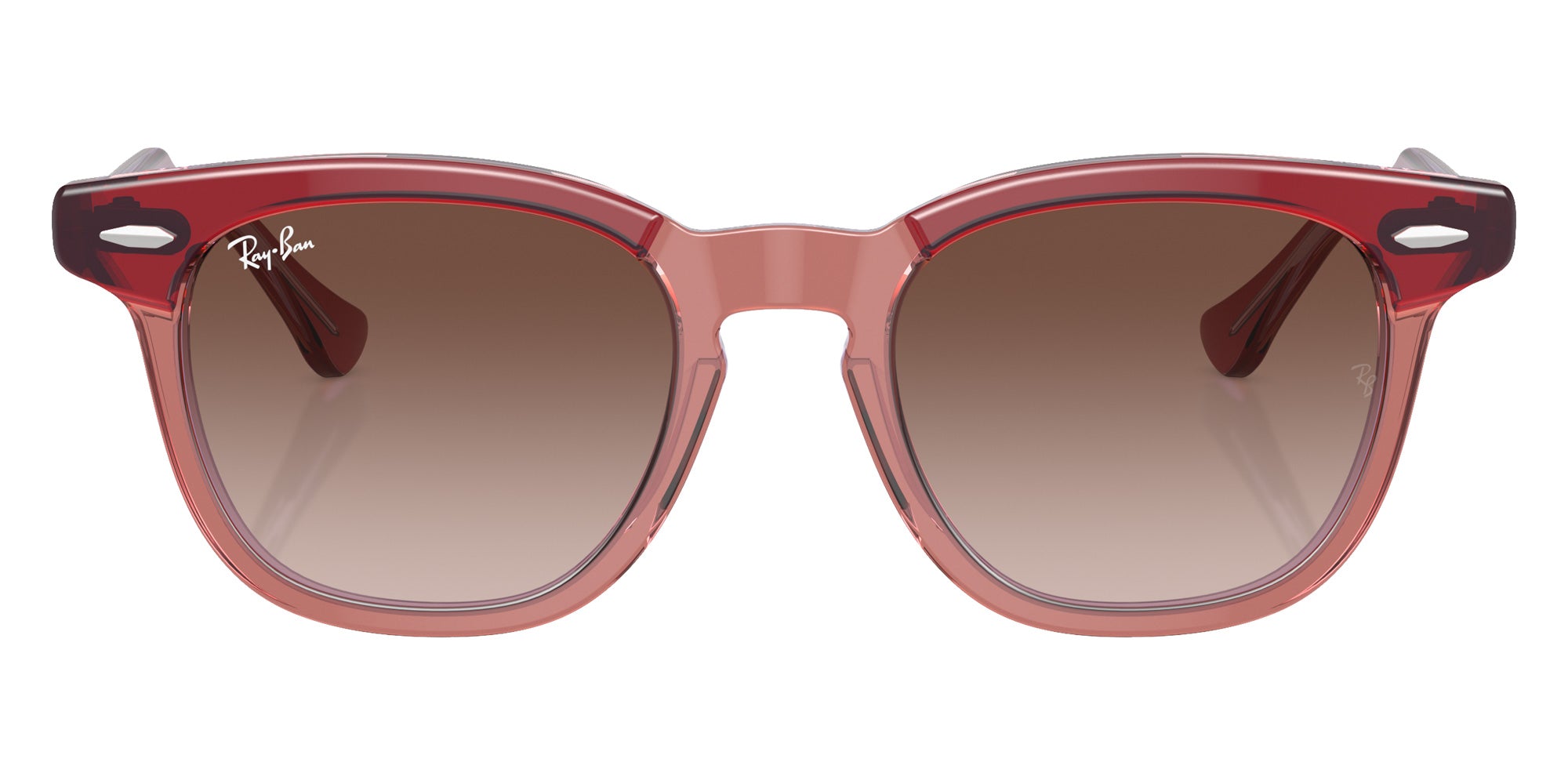 Ray-Ban® RJ9098SF RJ9098SF 715413 47 Sunglasses - Top Red/Orange/Light Purple
