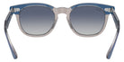 Ray-Ban® RJ9098SF RJ9098SF 71554L 47 Sunglasses - Top Dark Blue/Brown/Light Gray
