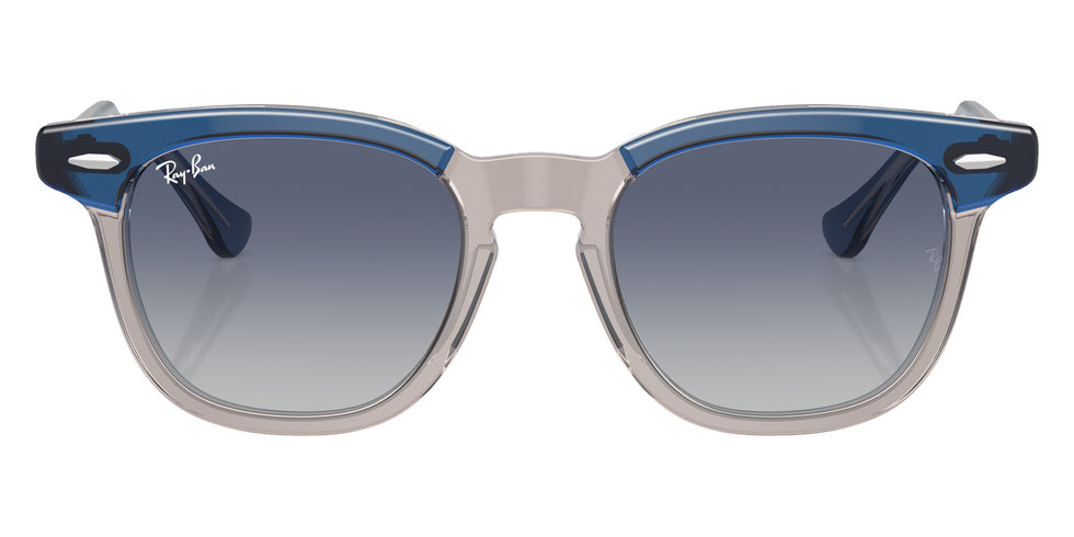 Ray-Ban® RJ9098SF RJ9098SF 71554L 47 Sunglasses - Top Dark Blue/Brown/Light Gray