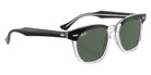 Ray-Ban® RJ9098SF RJ9098SF 715871 47 Sunglasses - Black On Transparent