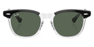 Ray-Ban® RJ9098SF RJ9098SF 715871 47 Sunglasses - Black On Transparent
